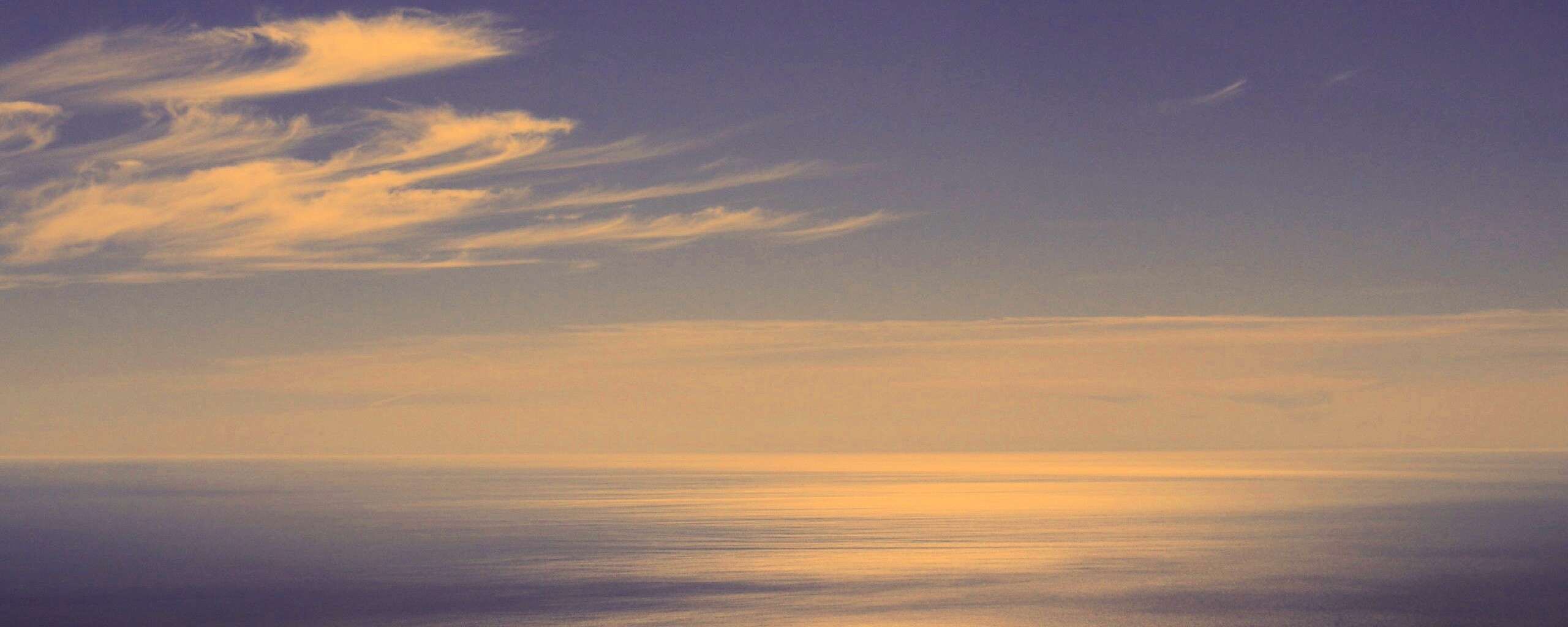 Чистый морской горизонт обои