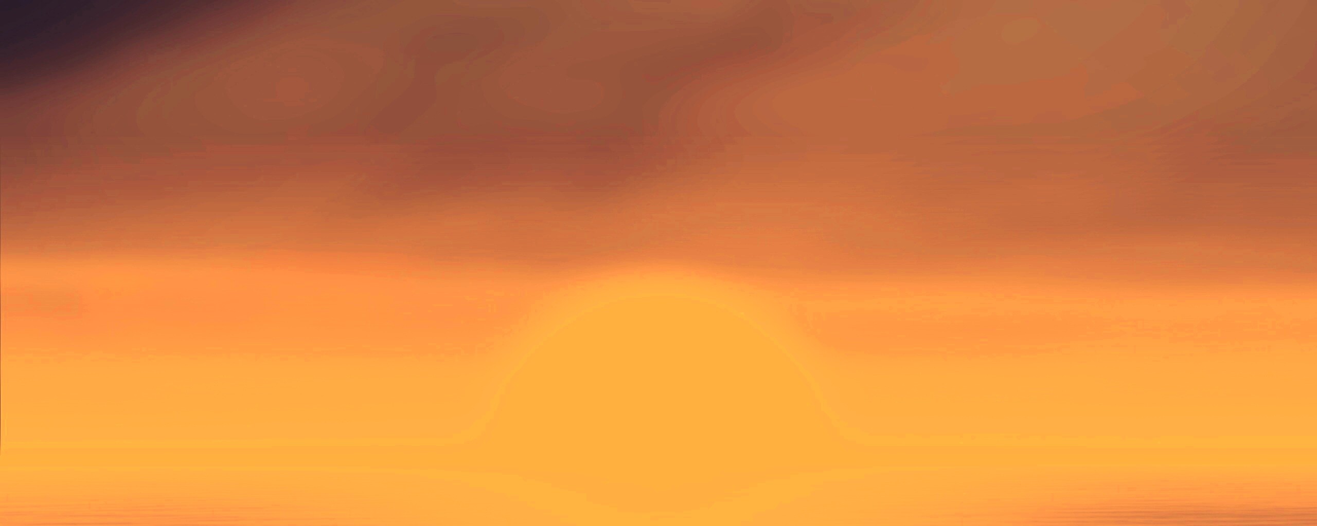 Нереальный закат обои