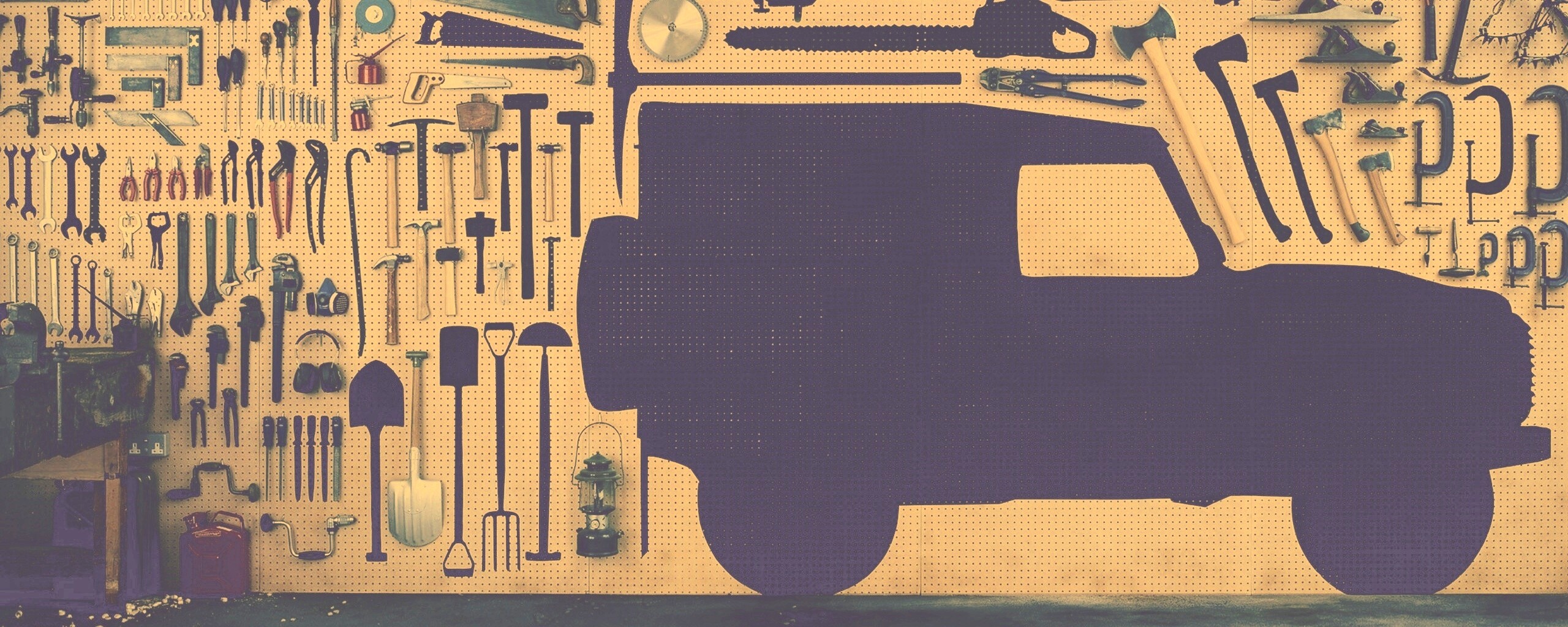 Типичный гараж обои