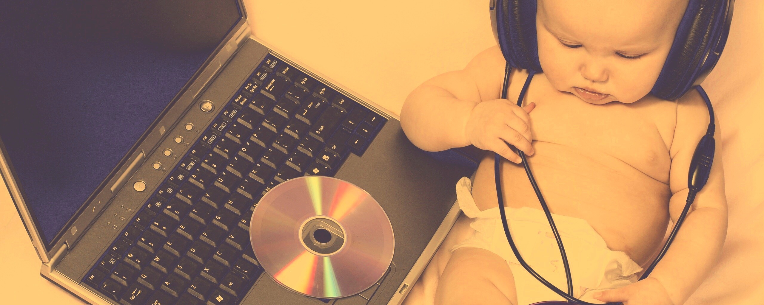 Маленький диск жокей обои