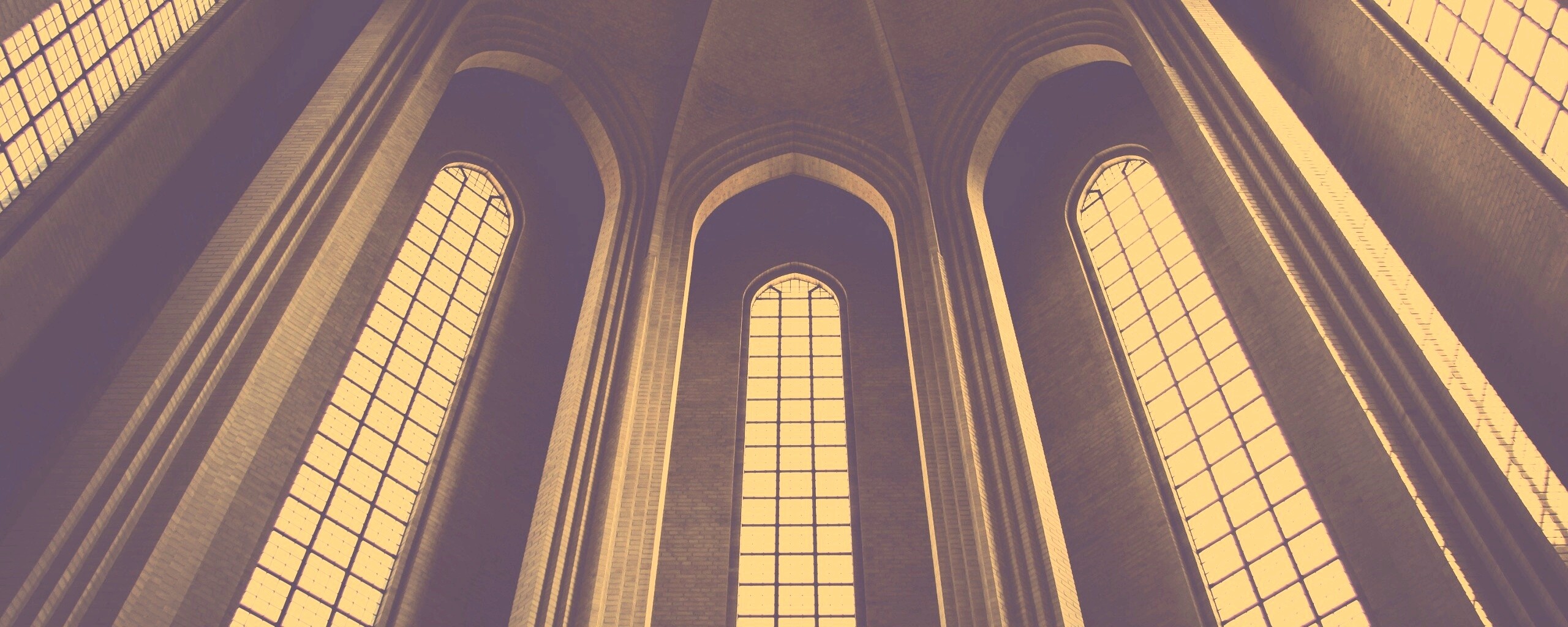 Готический свод обои