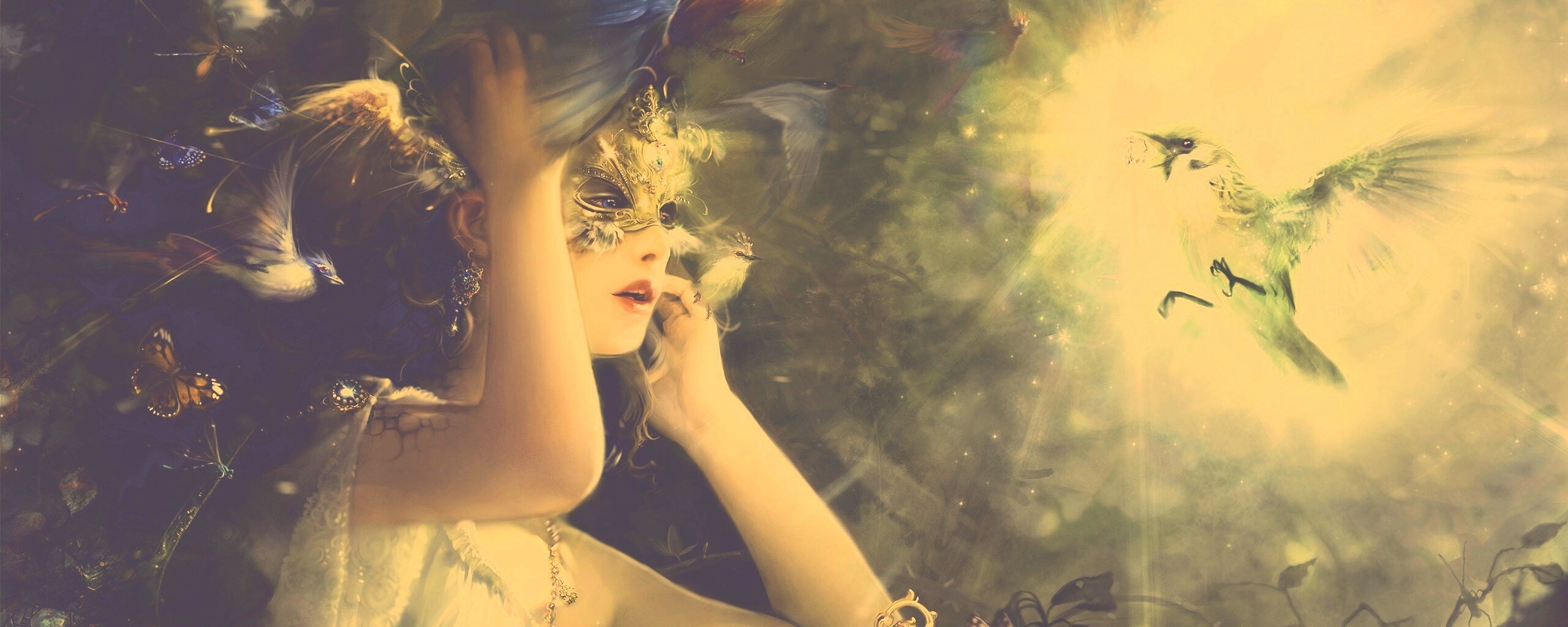 Птицы счастья обои