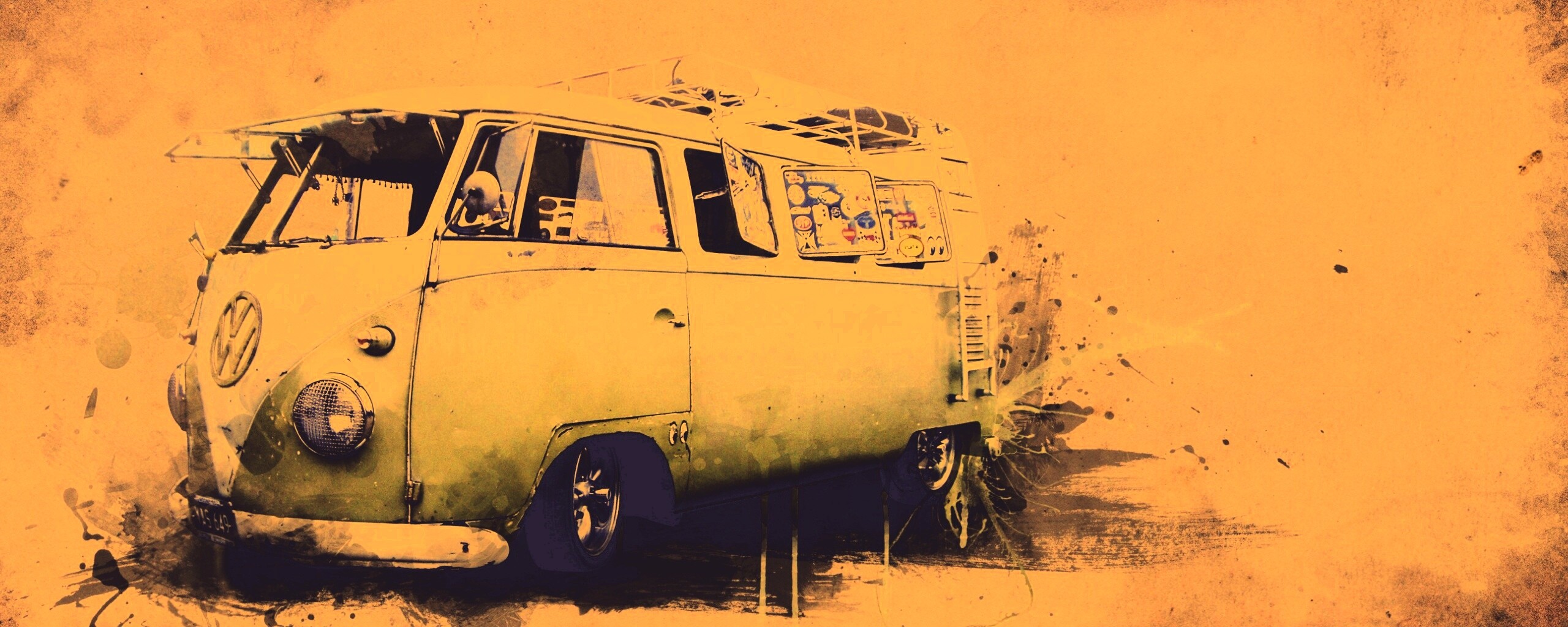 Фольксваген 56 года - лучший фургон для путешествий обои