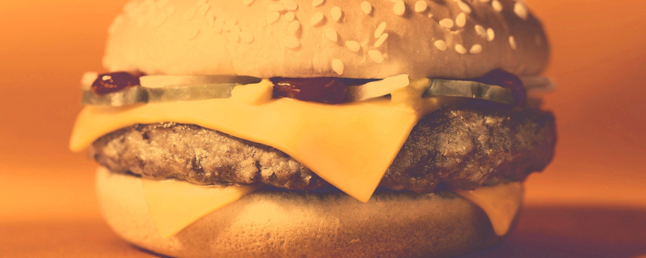 Сочный чизбургер обои