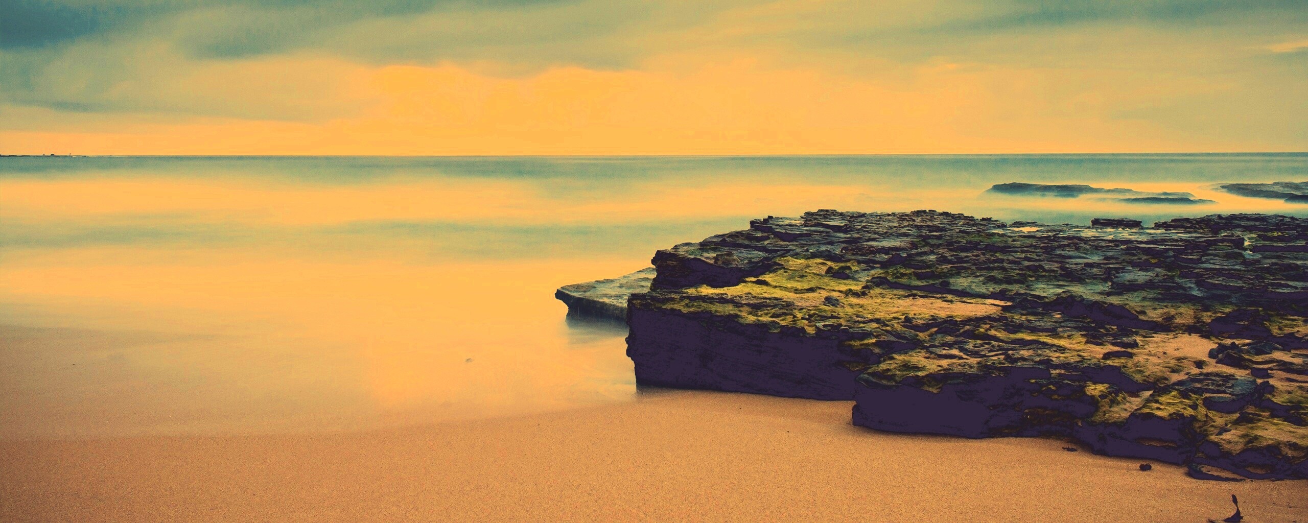 На берегу обои