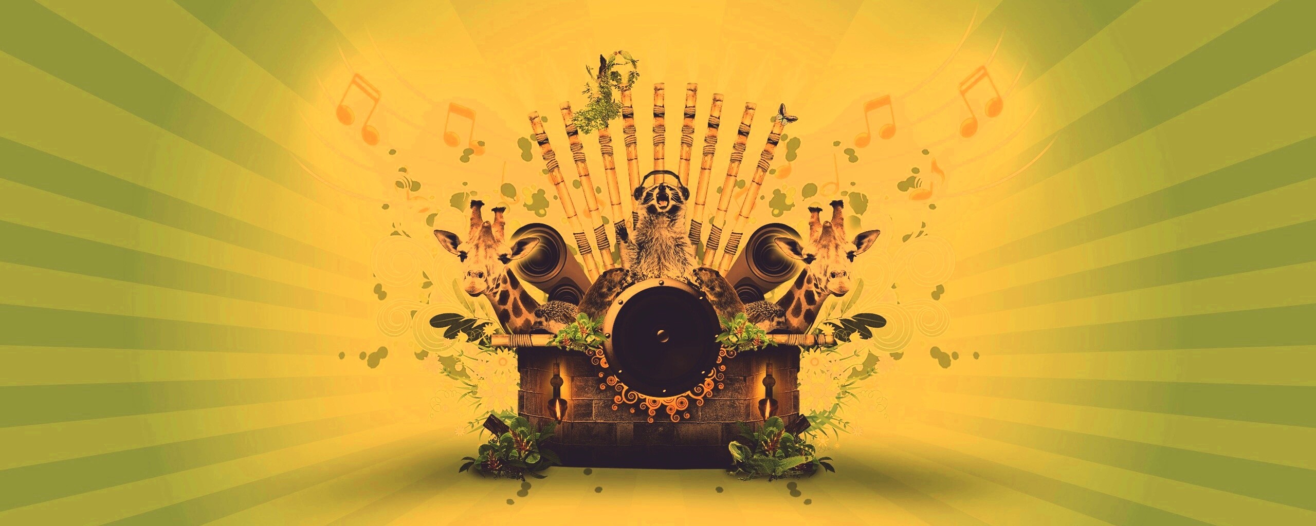 Музыка джунглей обои
