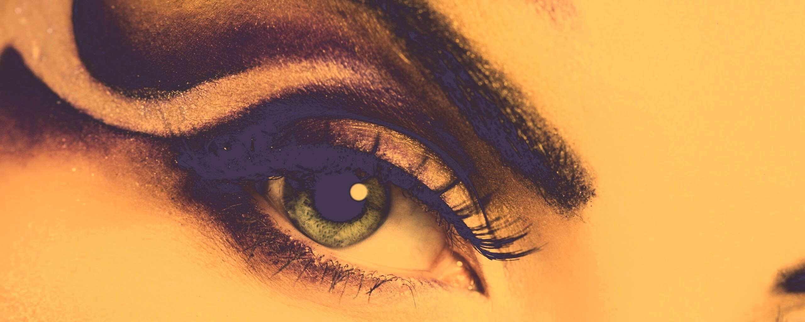 Красивый макияж для глаз обои