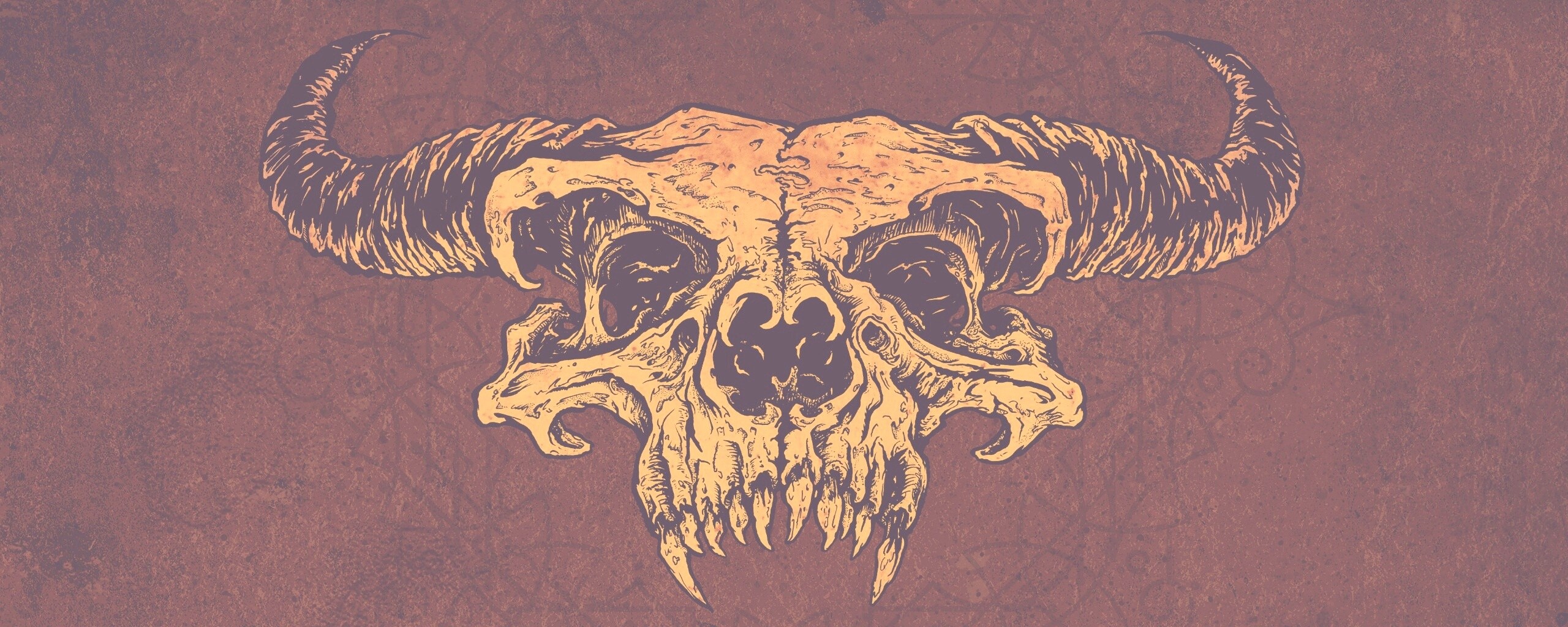 Череп дьявола обои