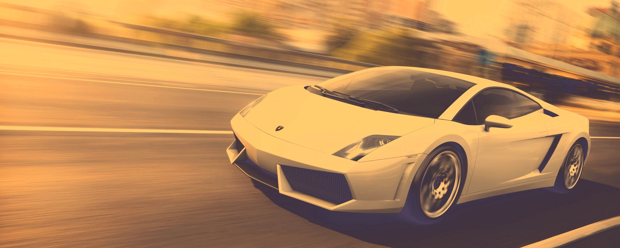 Серый Ламборджини обои