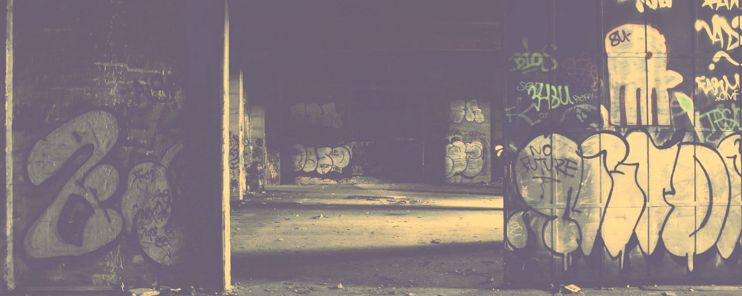 Заброшенное здание обои