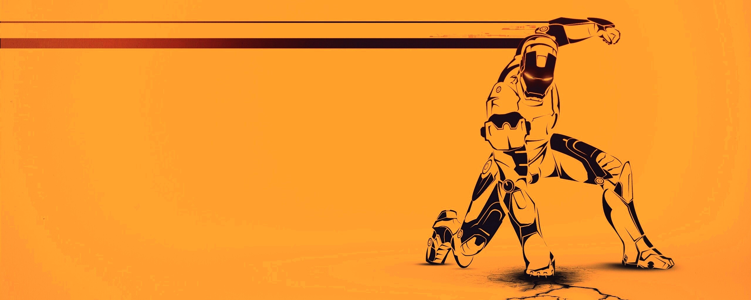 Векторный Железный Человек обои