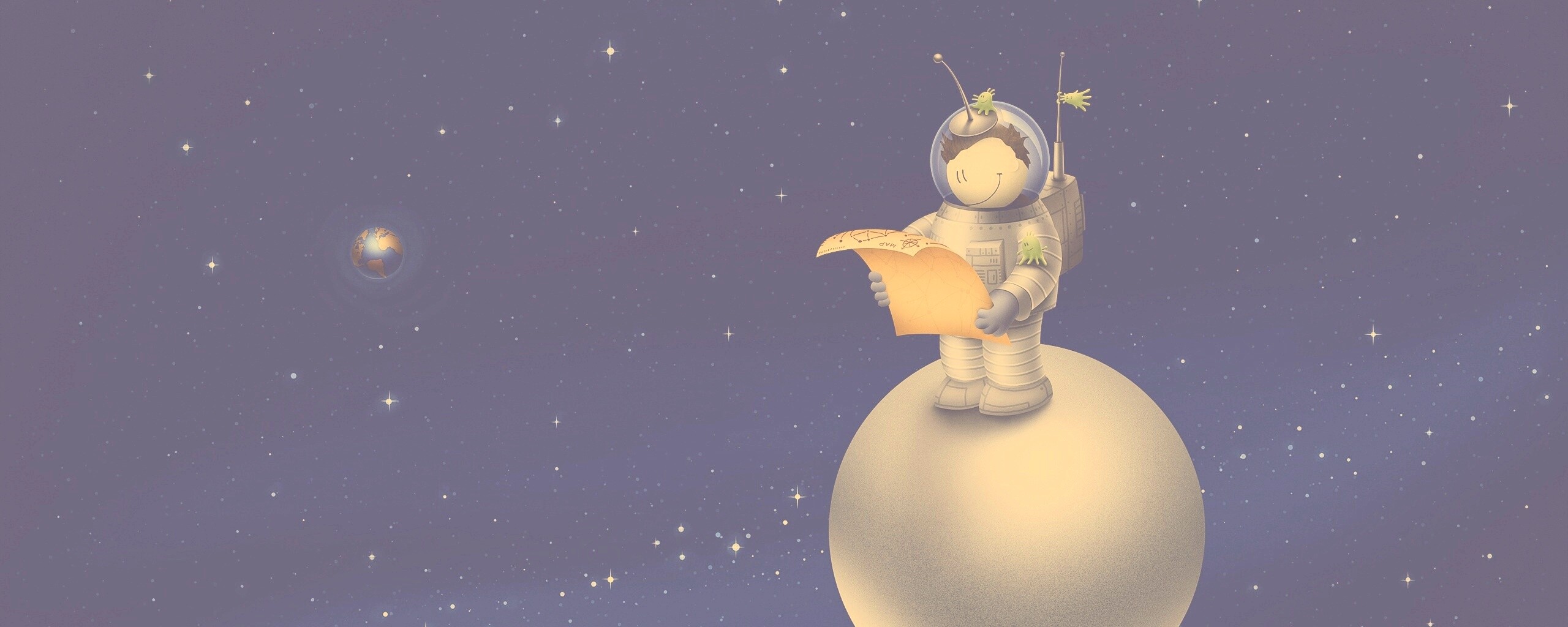 На маленькой планете обои