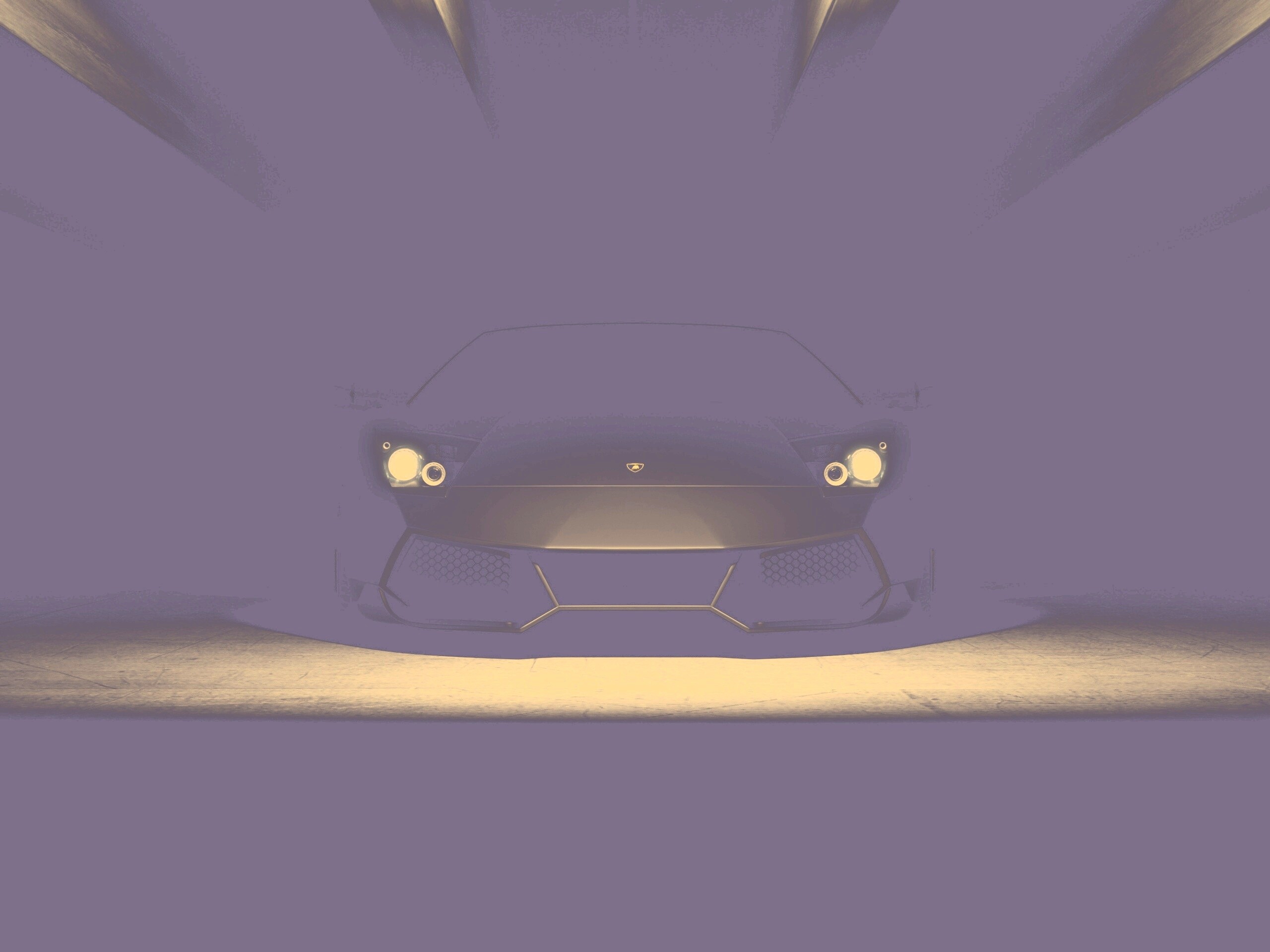 Ламборджини во тьме обои