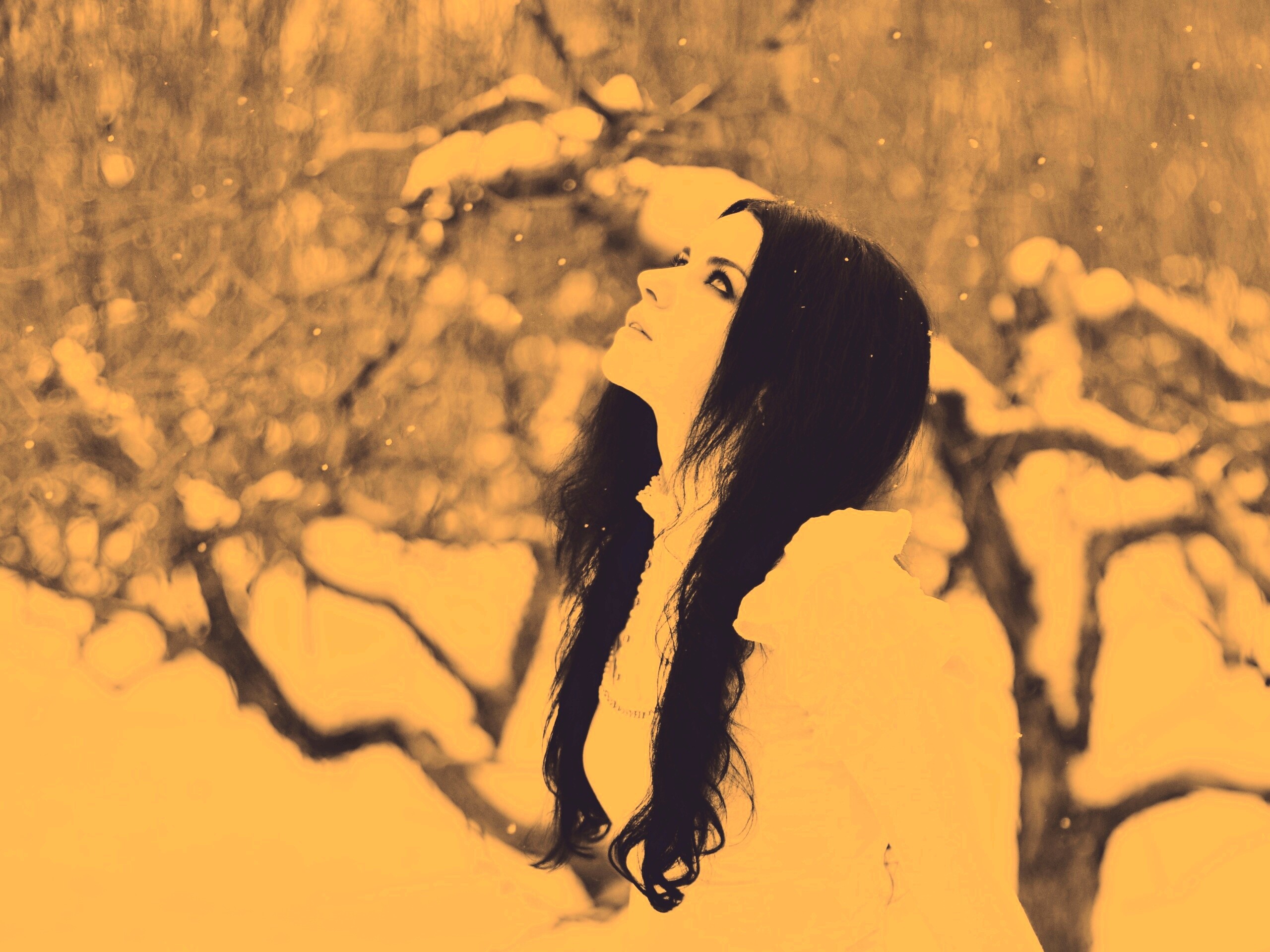 Белоснежная леди обои