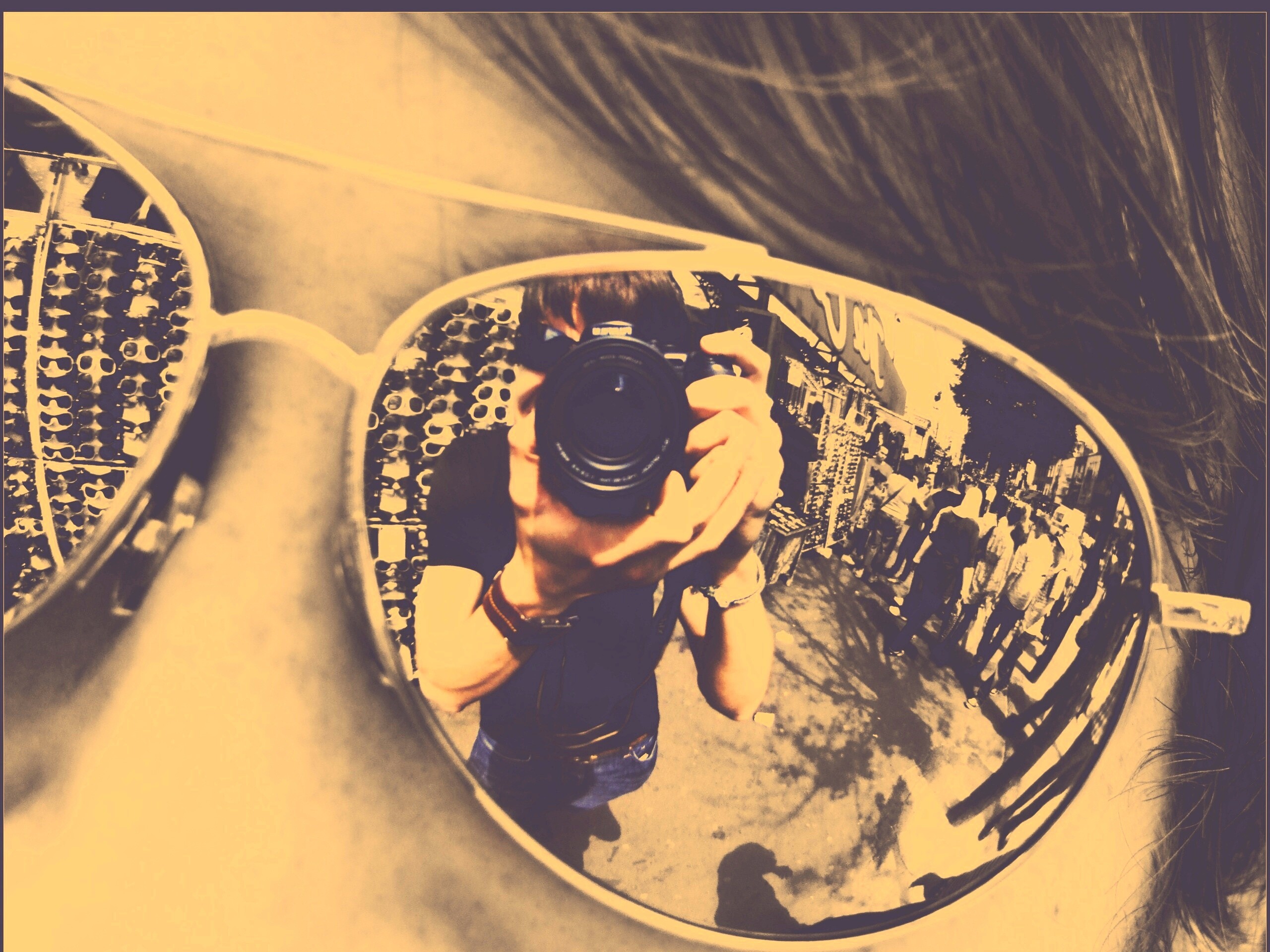 В очках обои