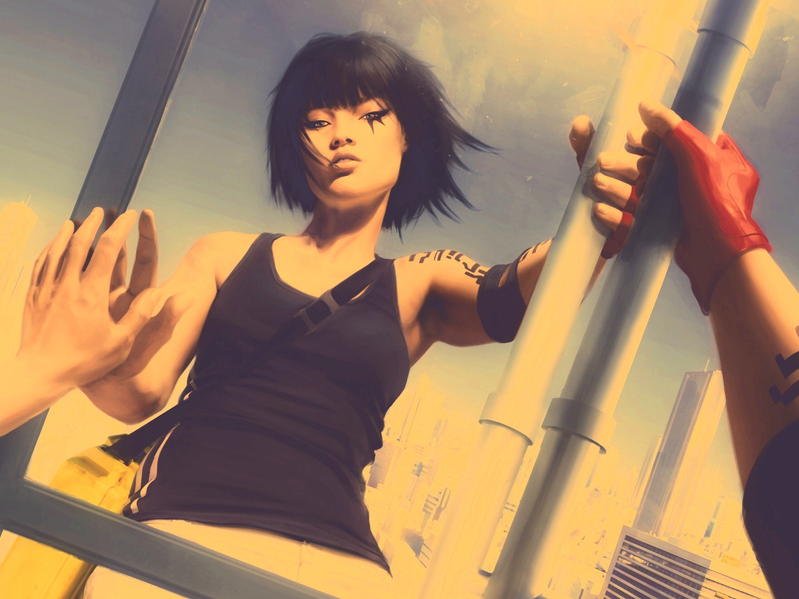 Faith из Mirrors Edge обои
