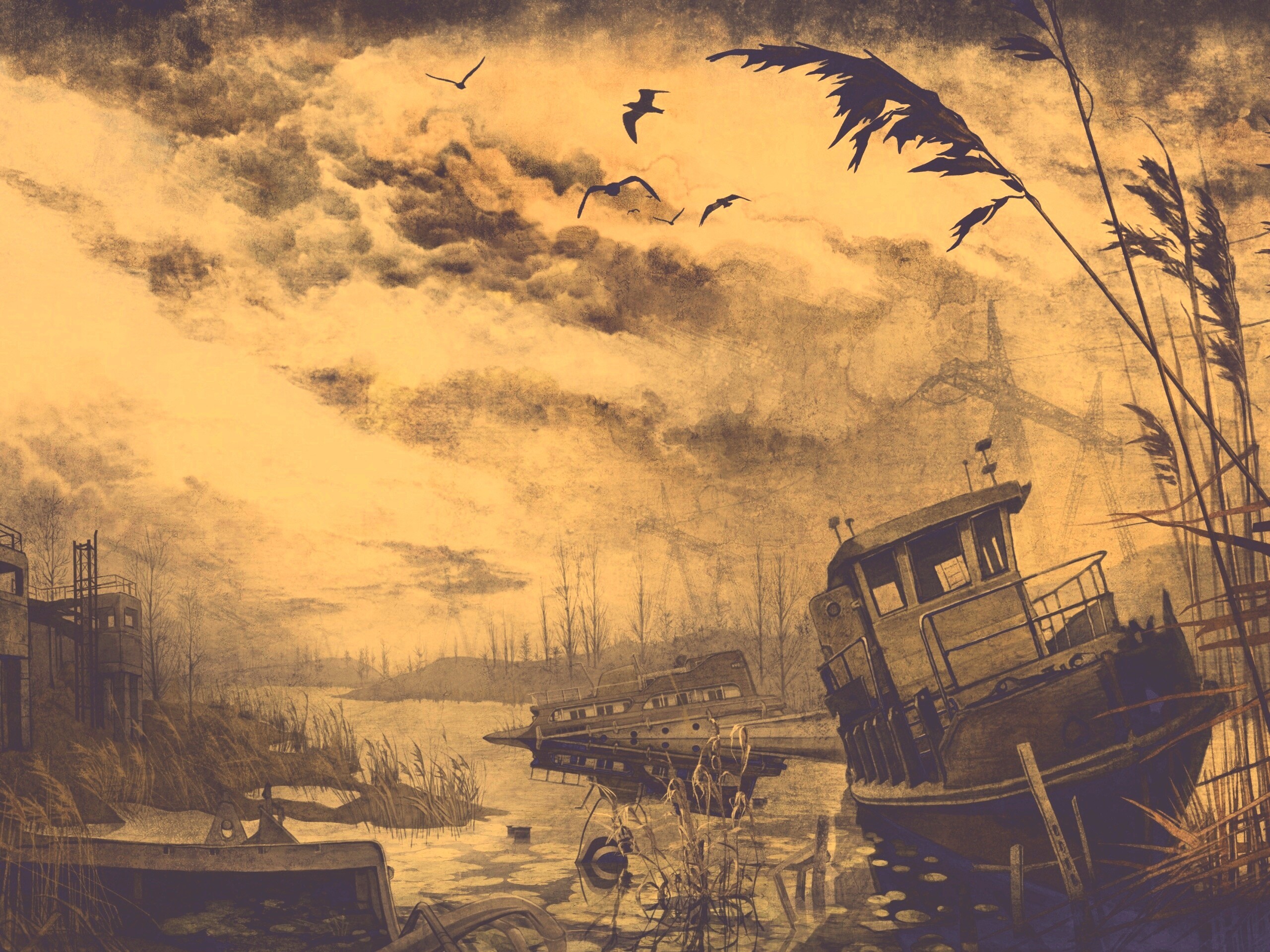 Вселенная сталкера обои