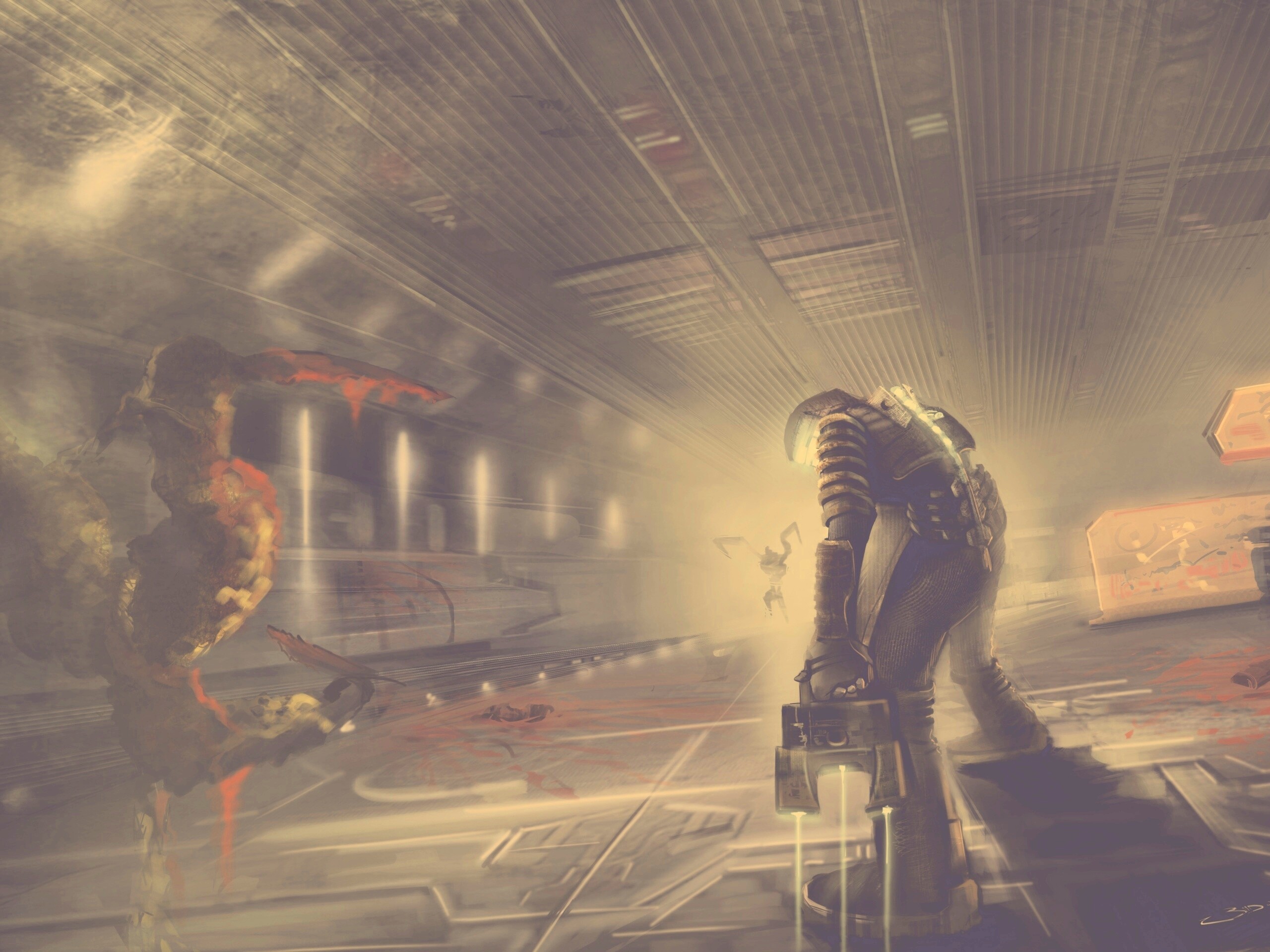 Фан арт Dead Space обои