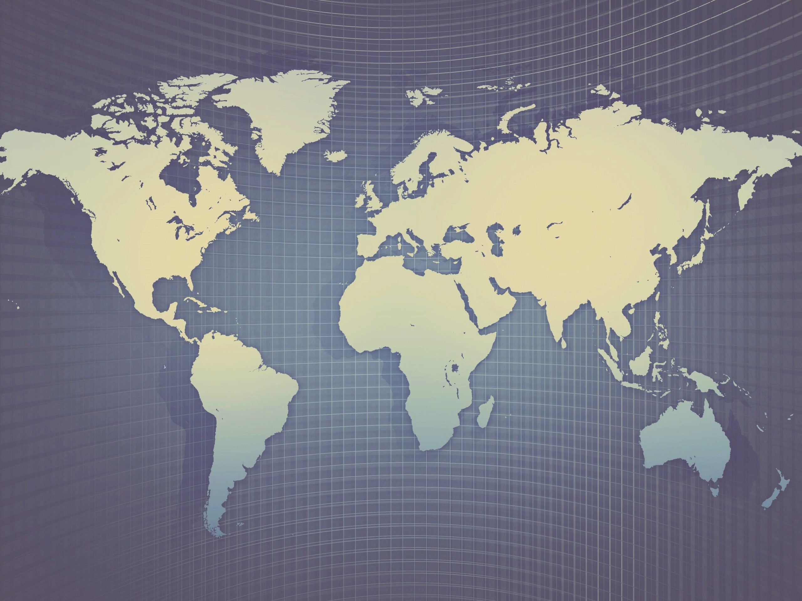 Цифровая карта мира обои