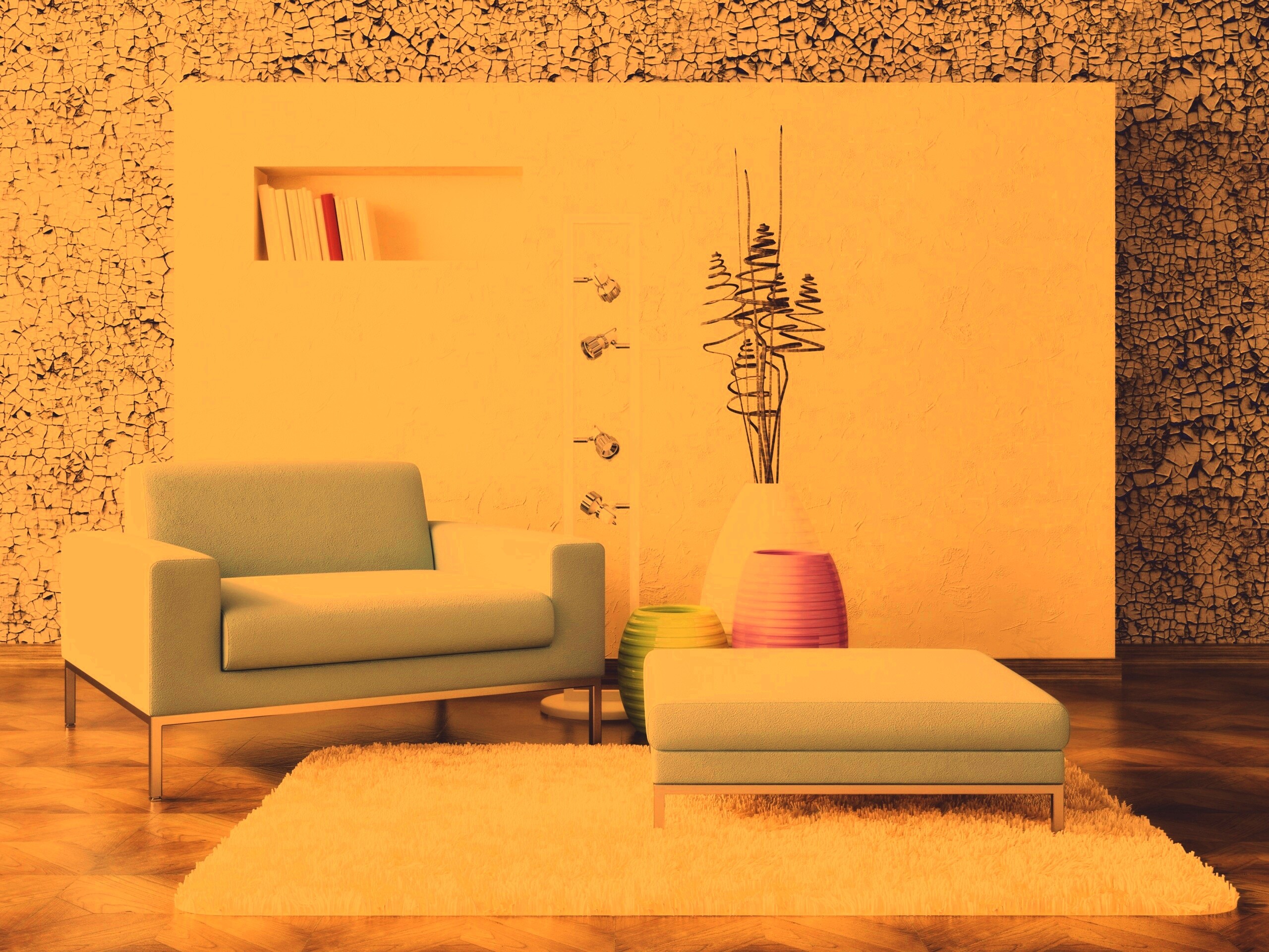 Стильный декор обои