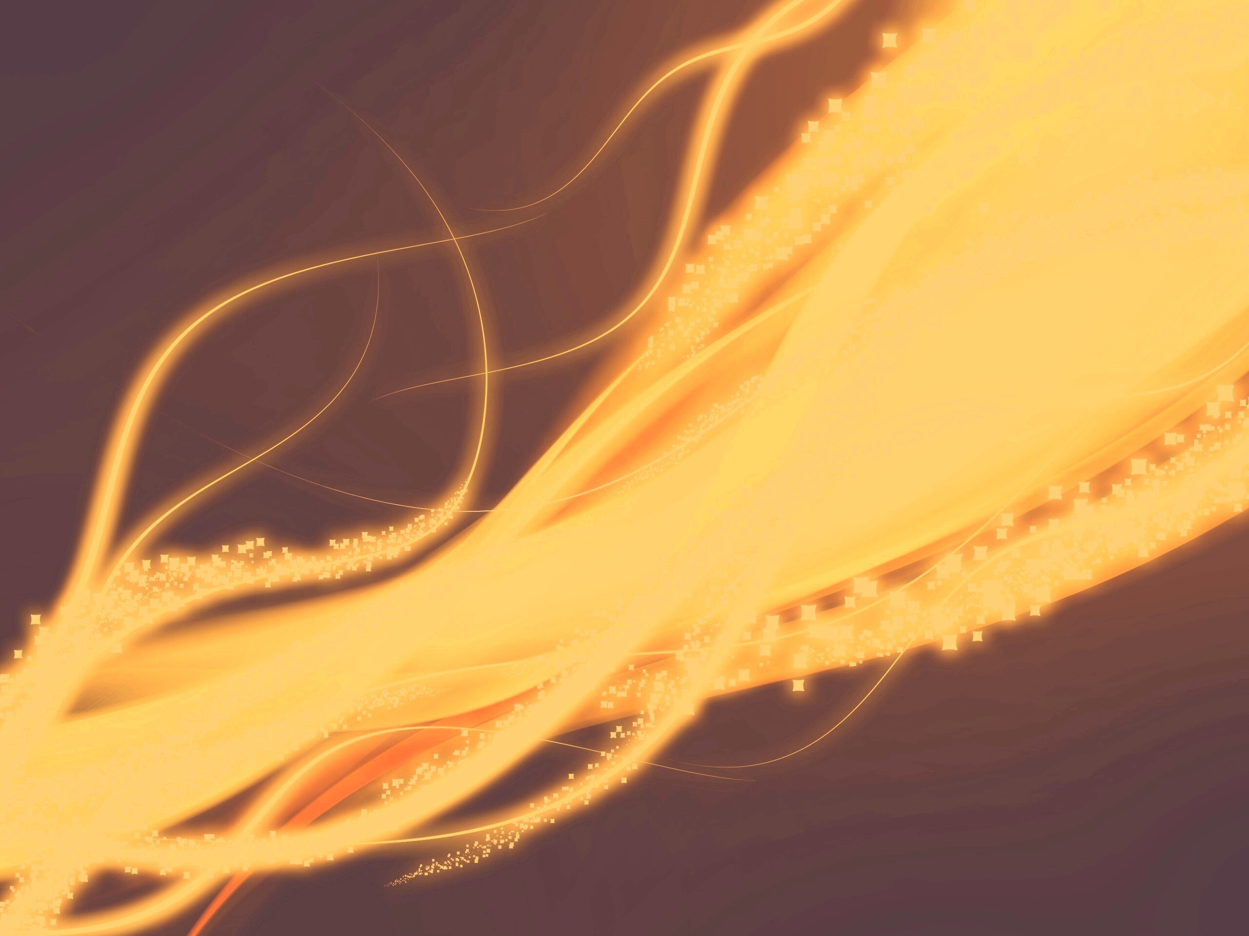 Волна пламенной энергии обои