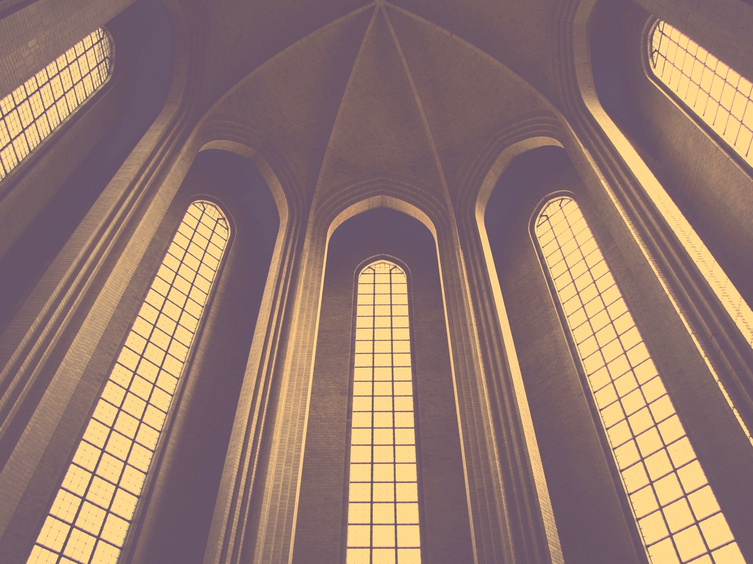 Готический свод обои