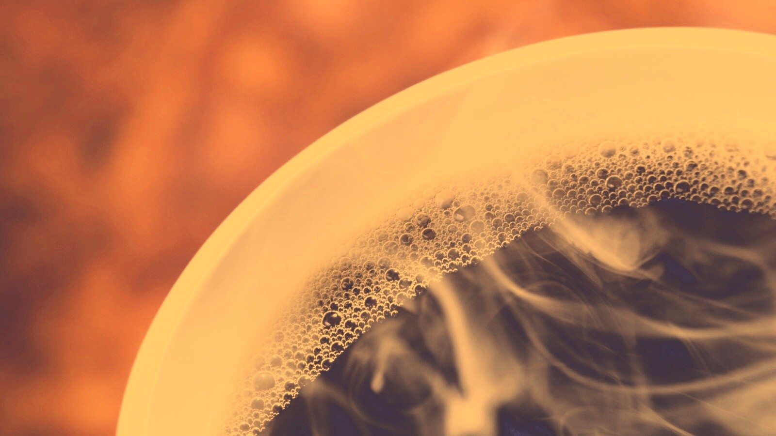 Горячее кофе обои