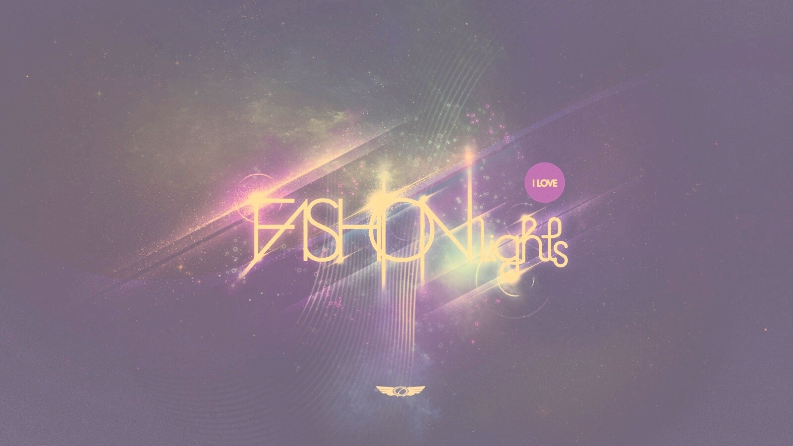 I love fashion lights обои