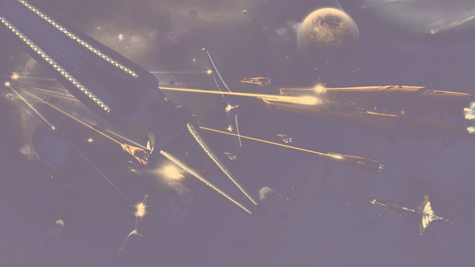 Космическая баталия обои