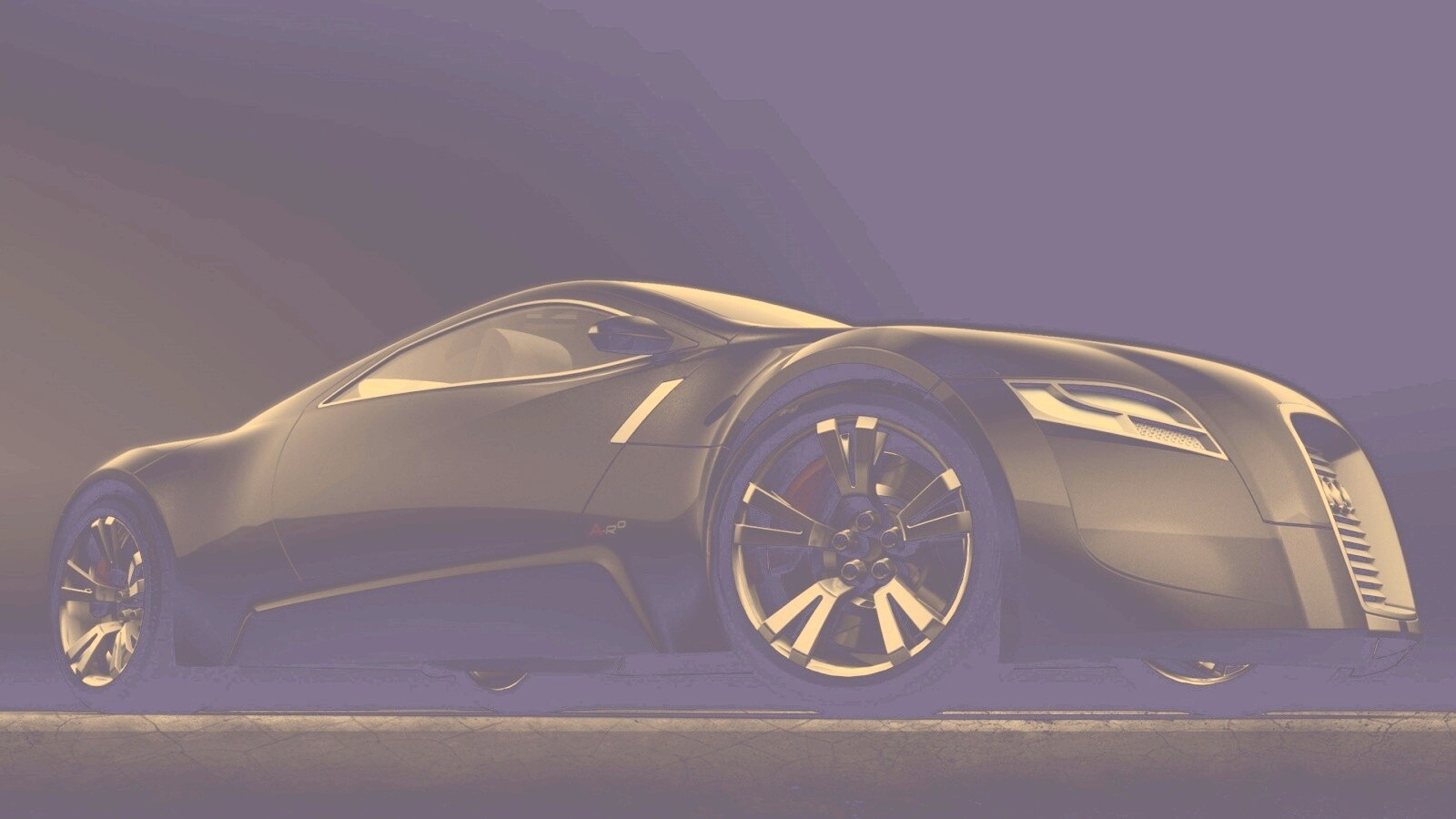 Концепт Audi R Zero обои