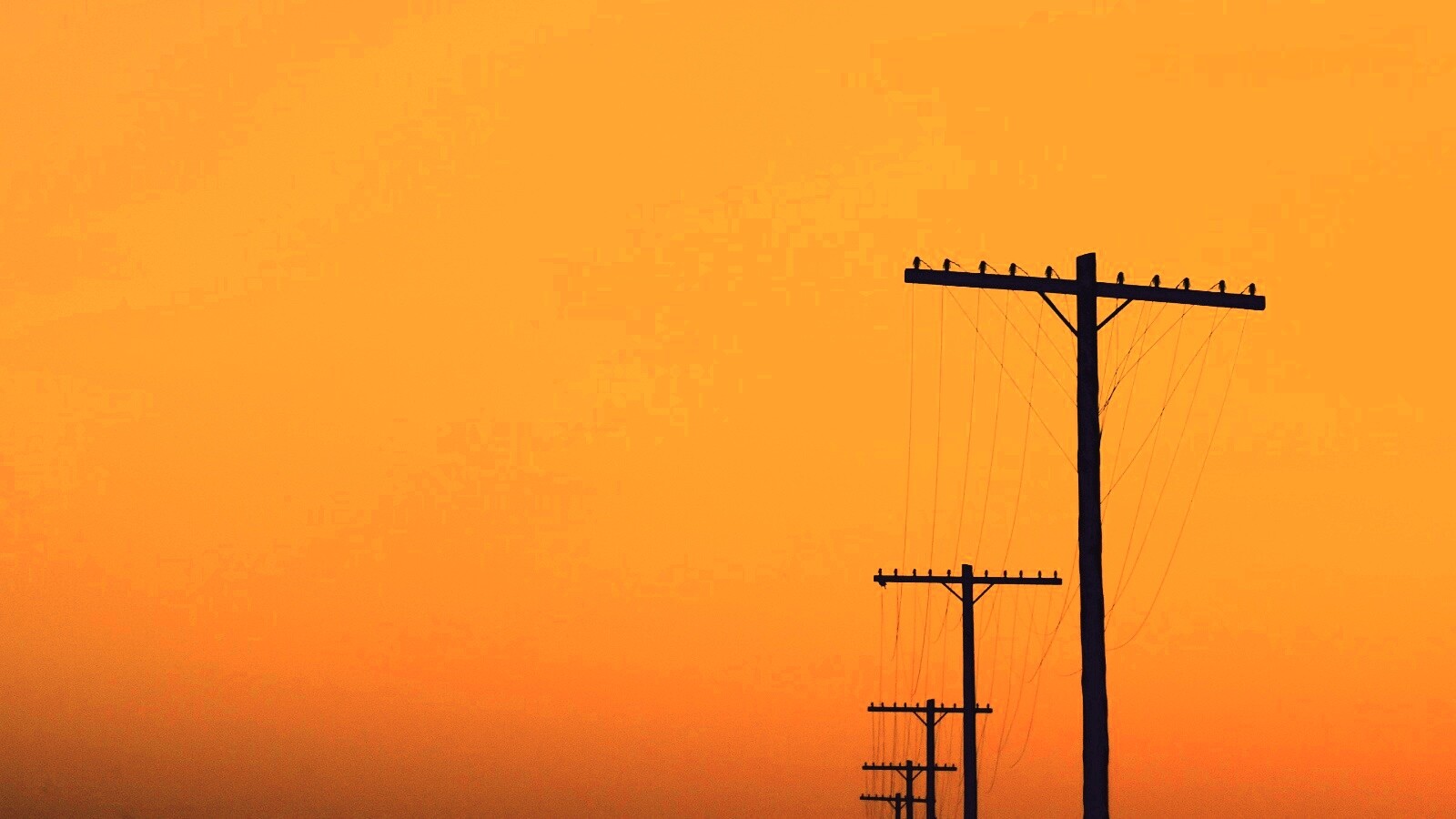 Конец проводов обои