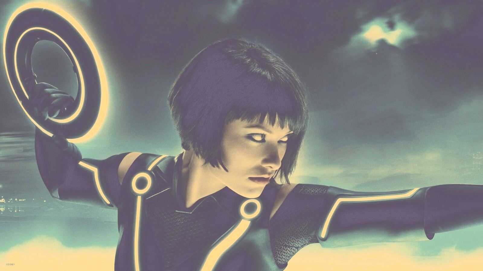 Оливия Уайлд в Трон: Наследие обои