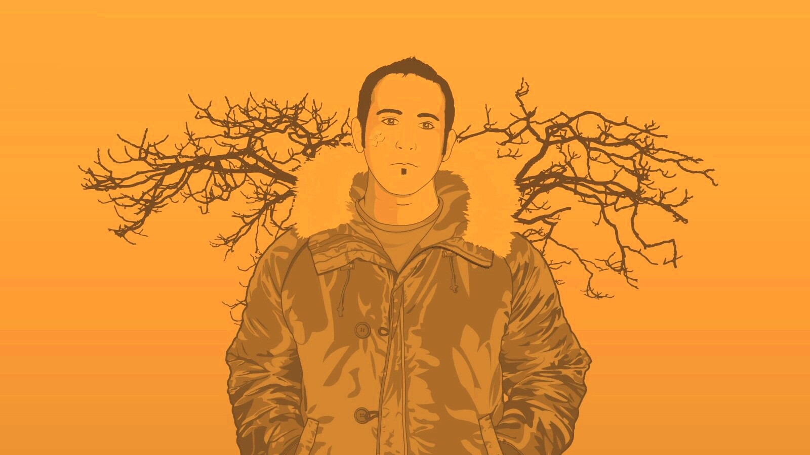 Парень-олень обои