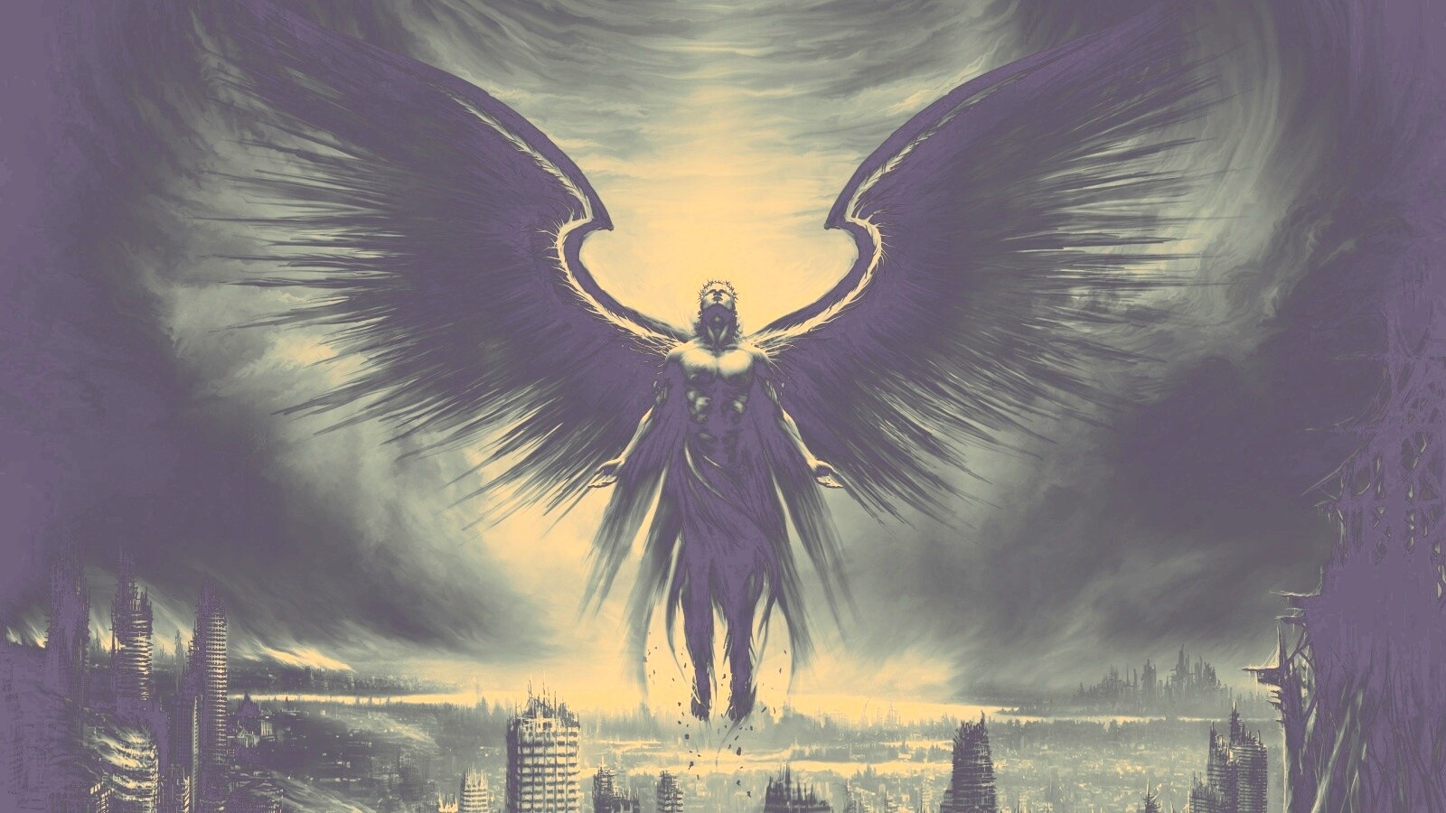 Тёмный ангел обои