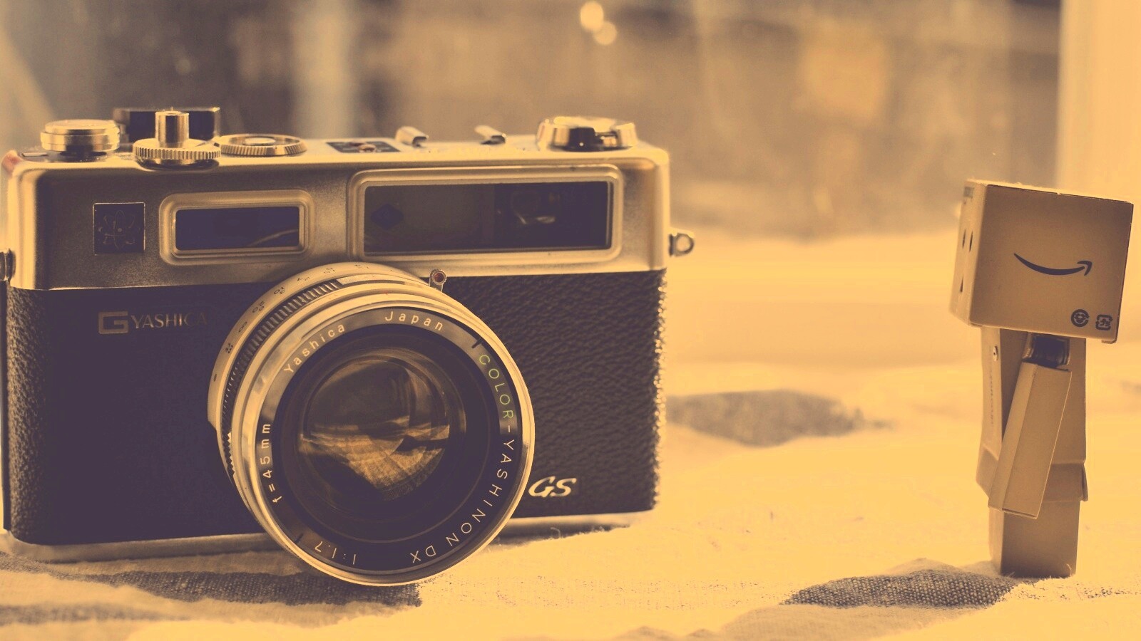 Данбо и ретро фотик обои