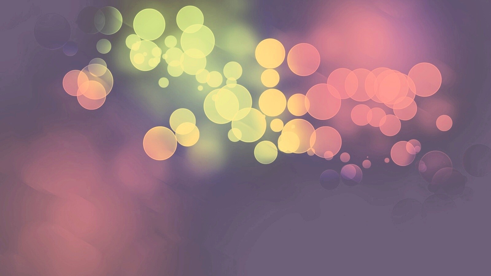 Разноцветные круги света обои