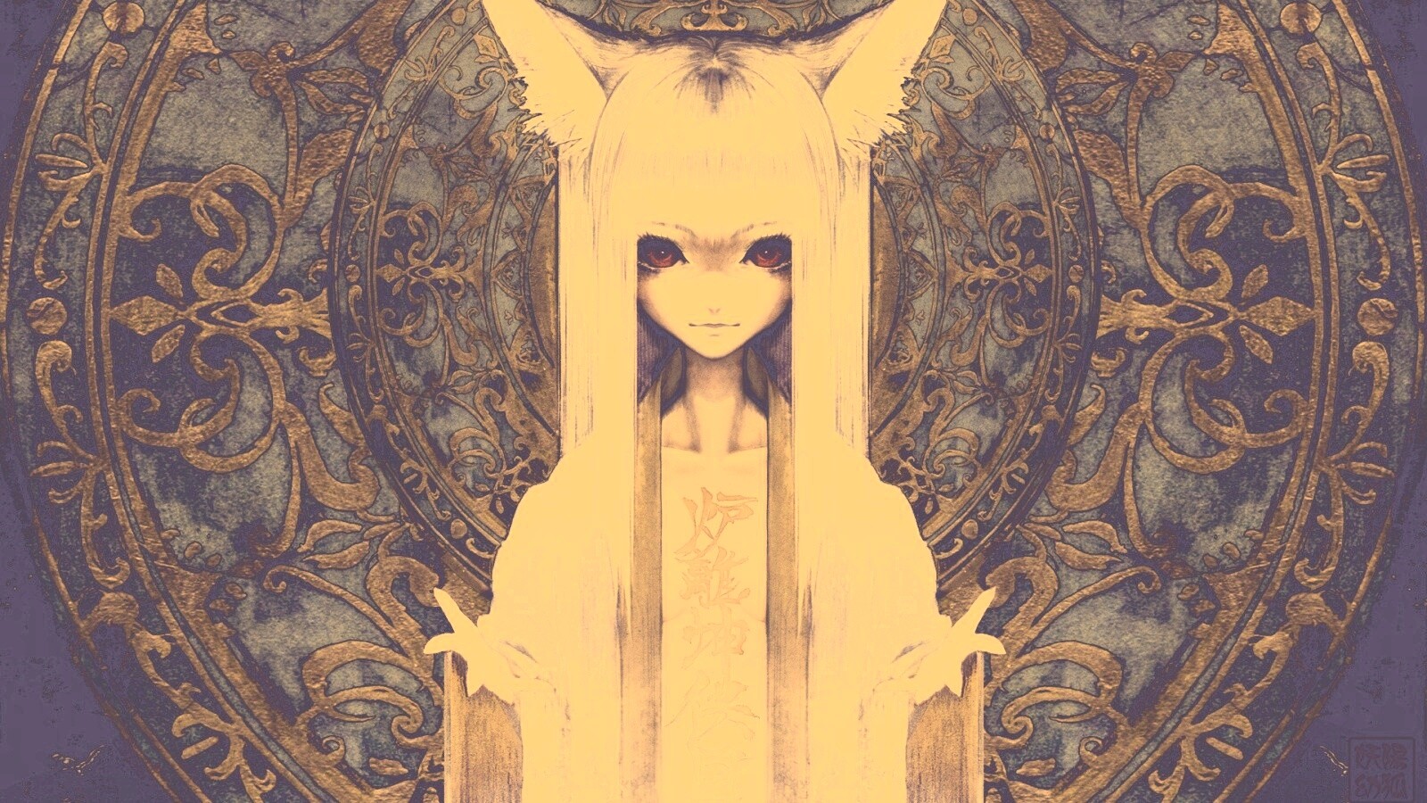 Злая девочка обои