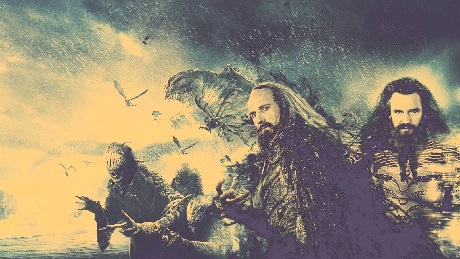 Зевс и Аид из фильма Битва Титанов обои