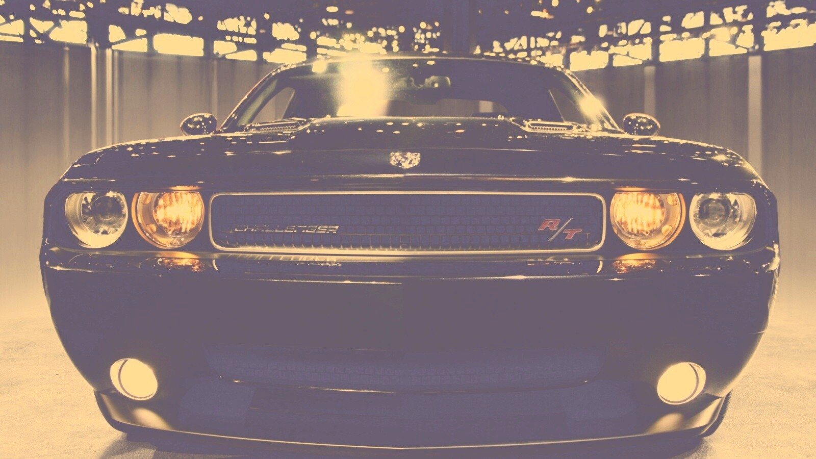 Фары Dodge Challender обои