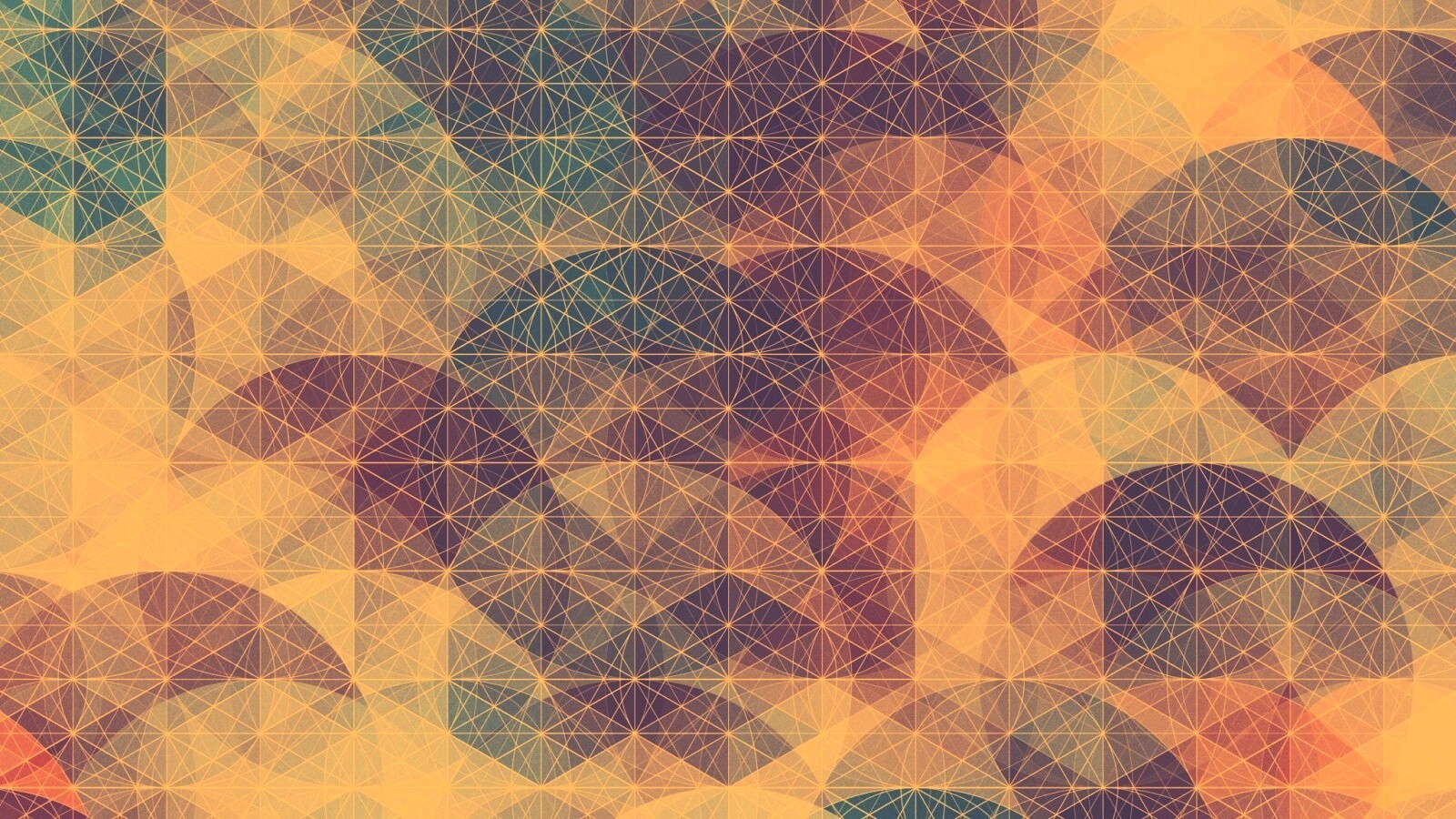 Узор из геометрических фигур обои