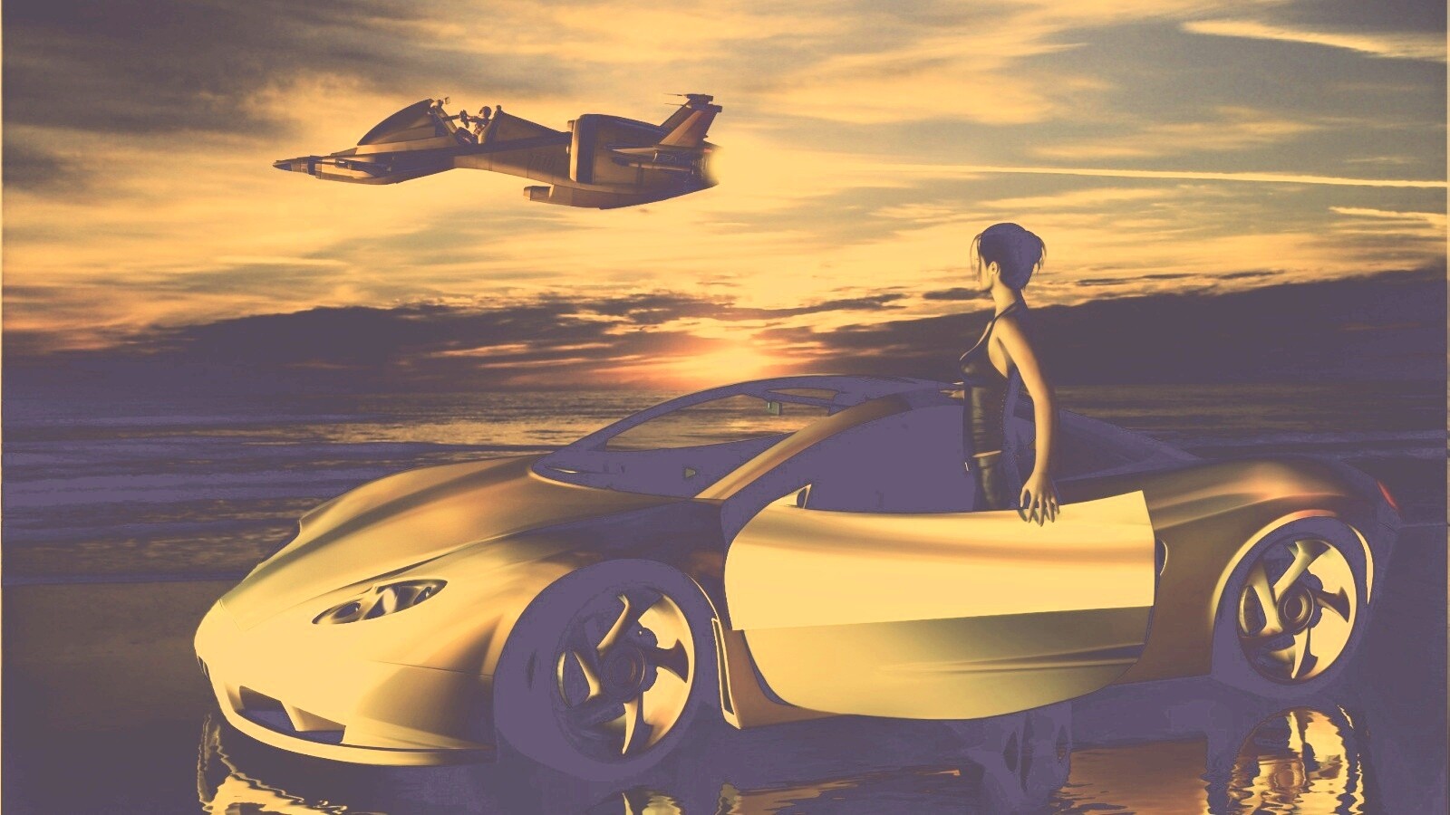 Транспорт будущего обои