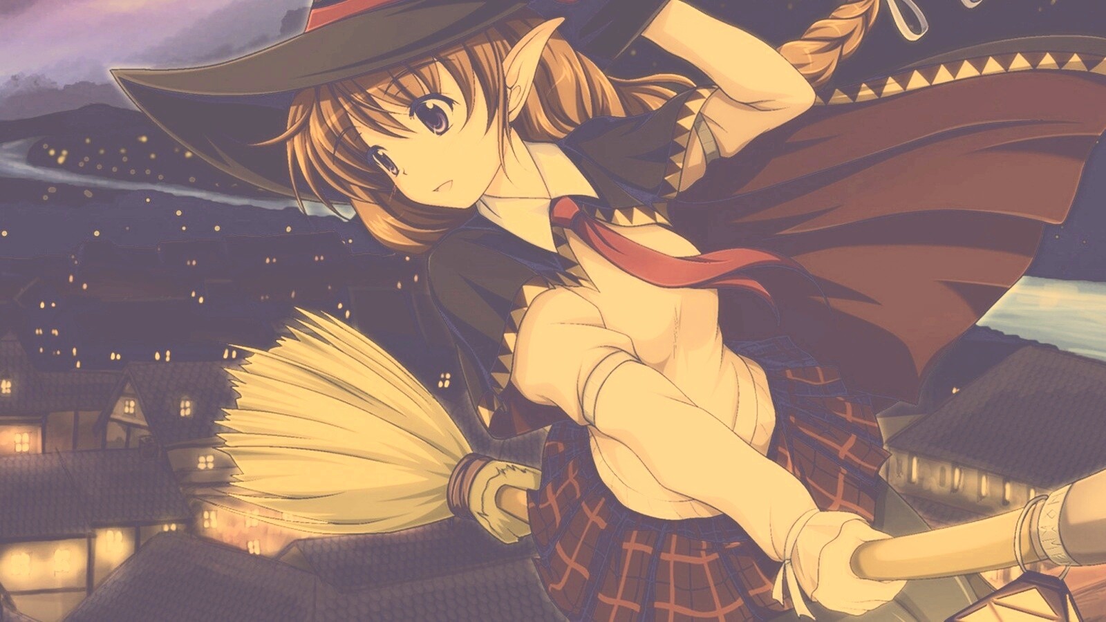 Эльфийская ведьмочка обои