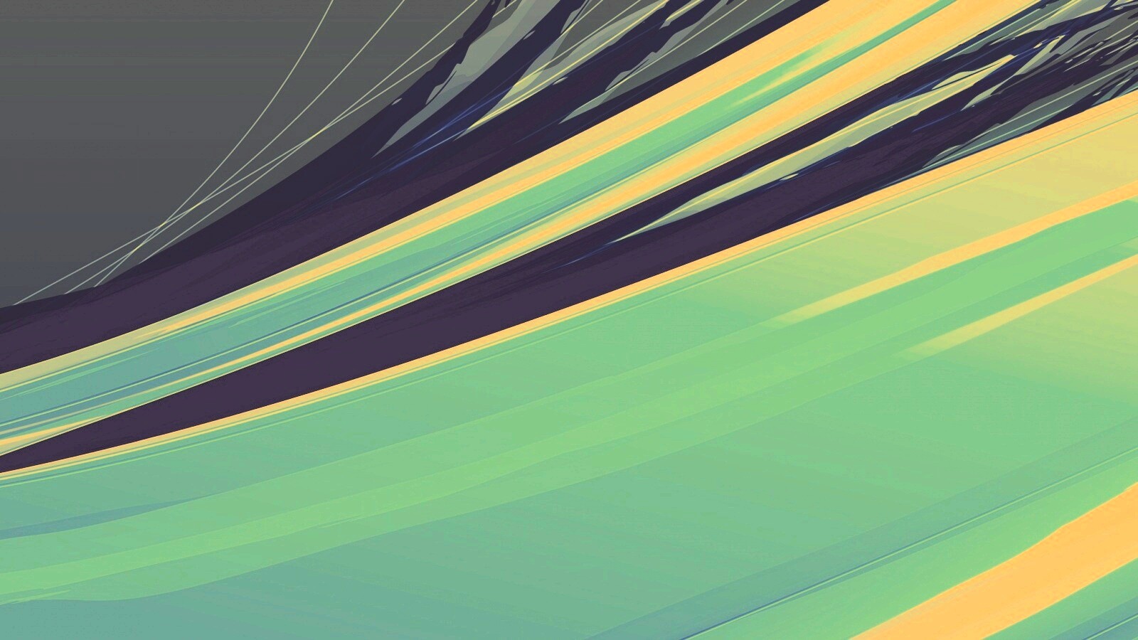 Синие и голубые линии обои