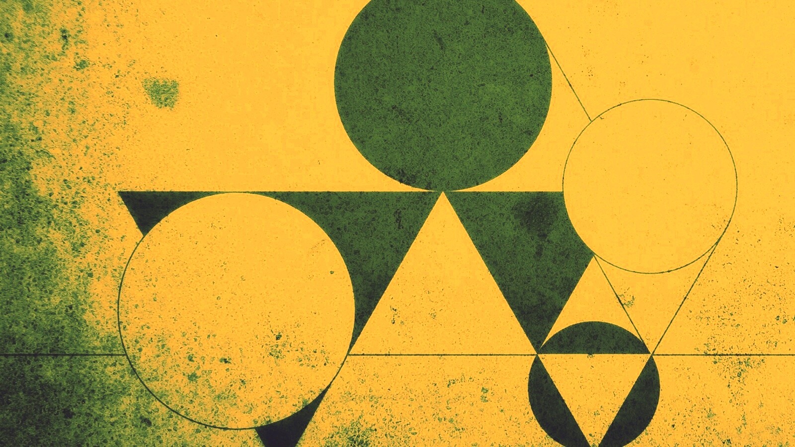 Структура из геометрических фигур обои