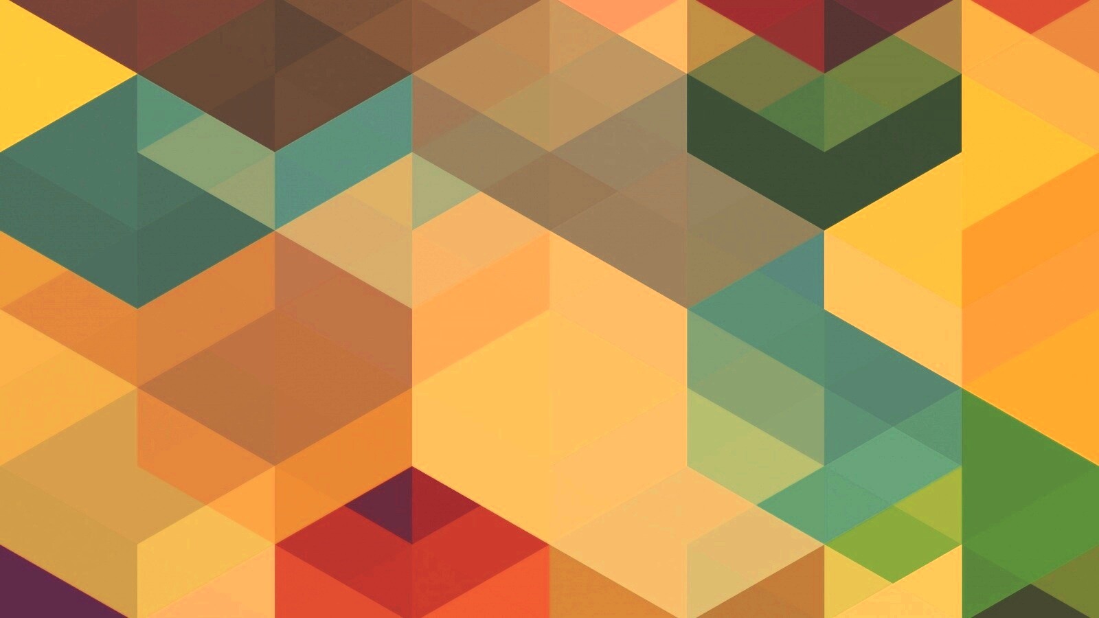 Разноцветные параллелограммы обои