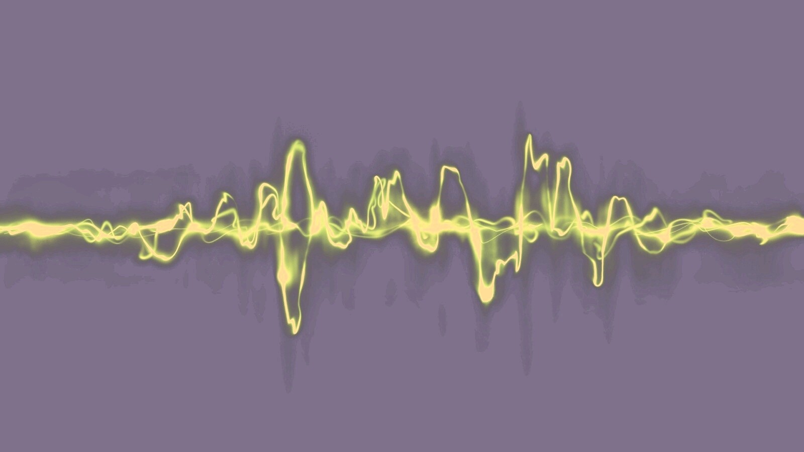 Зеленая пульсирующая волна обои