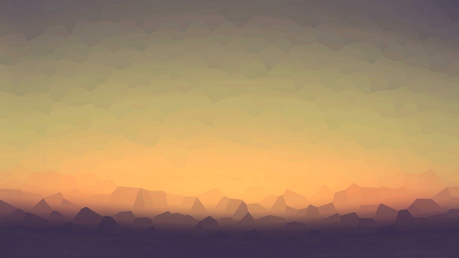 Минималистичный пейзаж обои