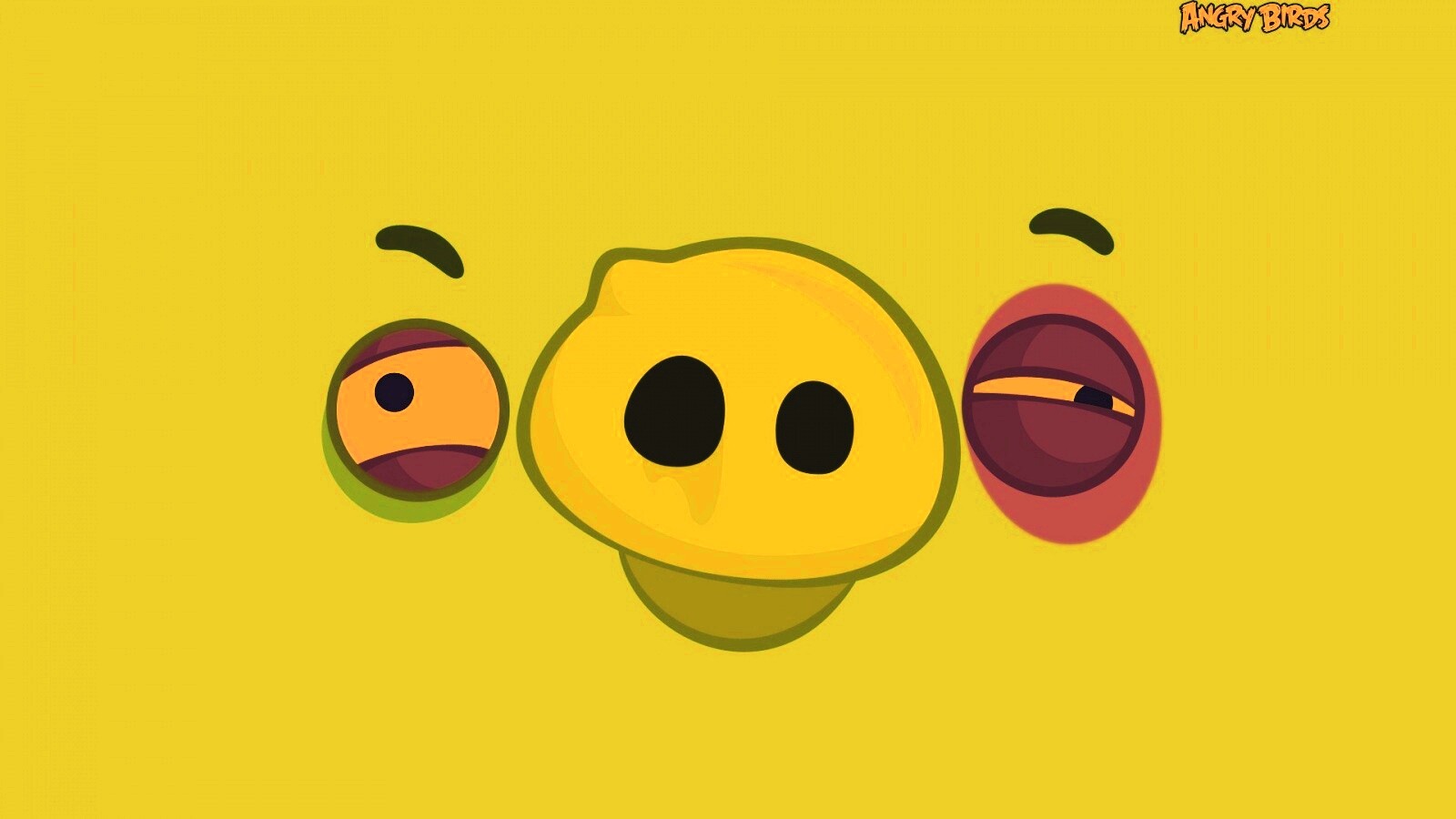 Свинья из Angry Birds обои