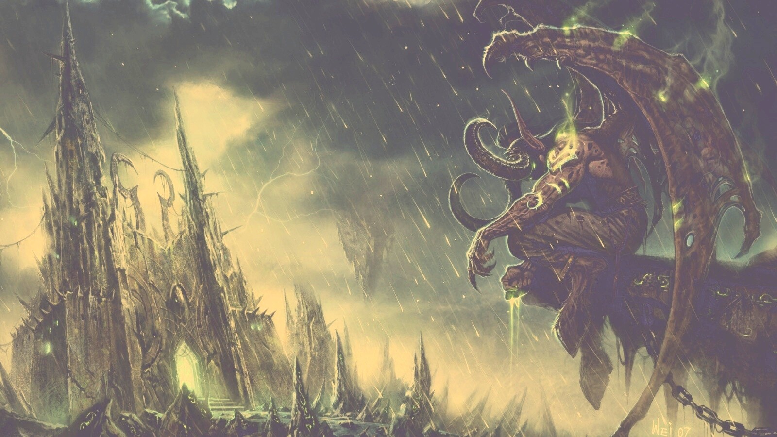 Иллидан обои