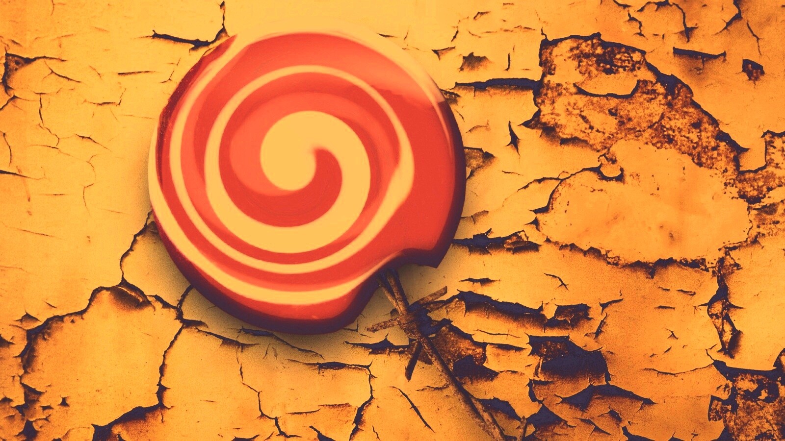 Леденец на палочке обои